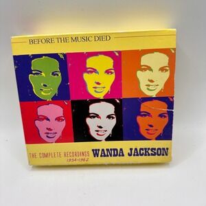 Wanda Jackson Before The Music Died Complete Recordings 1954-1962 4-CD Box Set